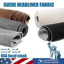 Car Roof Liner Sag Replacement Headliner Fabric Material Foam Backing 60" Width