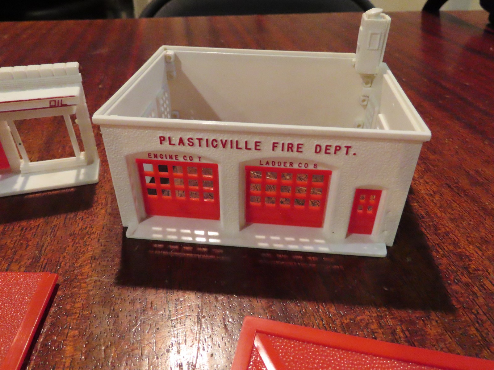 Plasticville Fire House HO Scale Replacement Parts