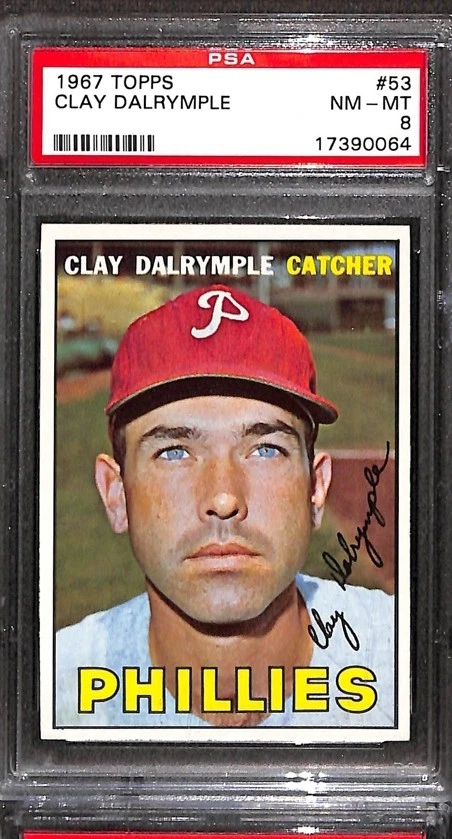 Clay Dalrymple trading card