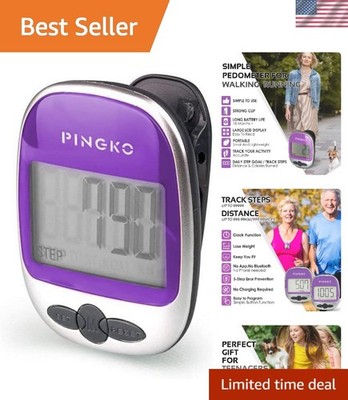 Outdoor Multi-Function Portable Sport Pedometer Step/Distance/Calories/Counter