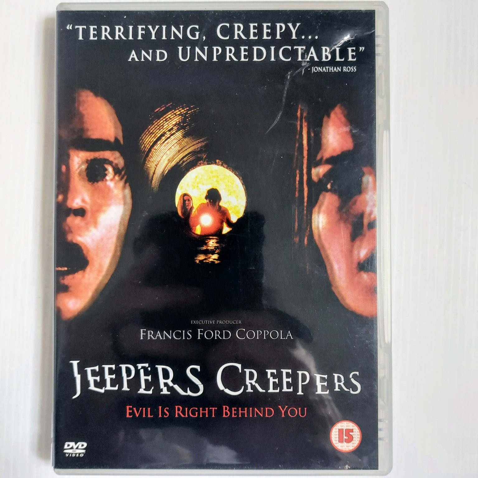 Jeepers Creepers DVD 2001 Victor Salva Horror Francis Ford Coppola Region 2
