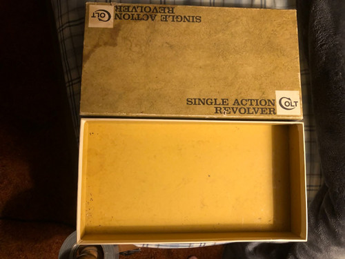 Colt Factory Original Single Action Peacemaker New Frontier Scout 22LR Box NICE!