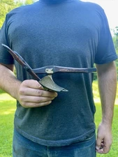 Rare- Salesman/Patent Model Plow 11 1/2” Long (Un-branded) Amazing Detail.