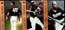 3 Michal Jordan Scrapbook Cards  5,7,10