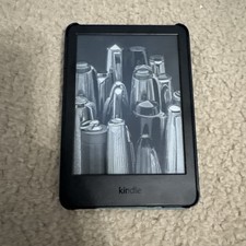 Amazon Kindle 2022 16GB Wi-Fi 6-inch E-Reader Black with Case Bundle
