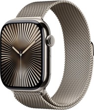 APPLE Watch S10 GPS+Cell 42 mm Titan Milanaisearmband Natur MWXF3QF/A B-Ware
