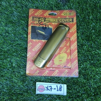 NOS Victor VD-001 Handbremsabdeckung Grau Chrom Retro 90er JDM Style Universa...