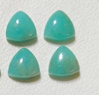 6mm Amazonite Natural Trillion Cabochon Loose Gemstone