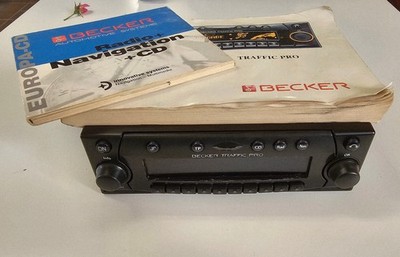 Becker Traffic Pro BE4720 Autoradio Navi CD RDS GPS *mit BA,NAVI CD, CODE*