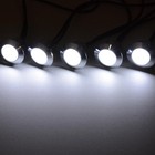 5pcs Deck Garden Landscape LED Lights Low Voltage Waterproof Stairs Cool White — photo 3
