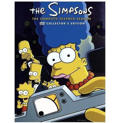 THE SIMPSONS SEASON 7 DVD COLLECTOR'S BOX Matt Groning (Original Draft Used 2