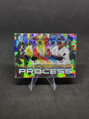 2023 Bowman Chrome Bryan Acuna /150   Prospect Process Atomic Refractor #PRP-12