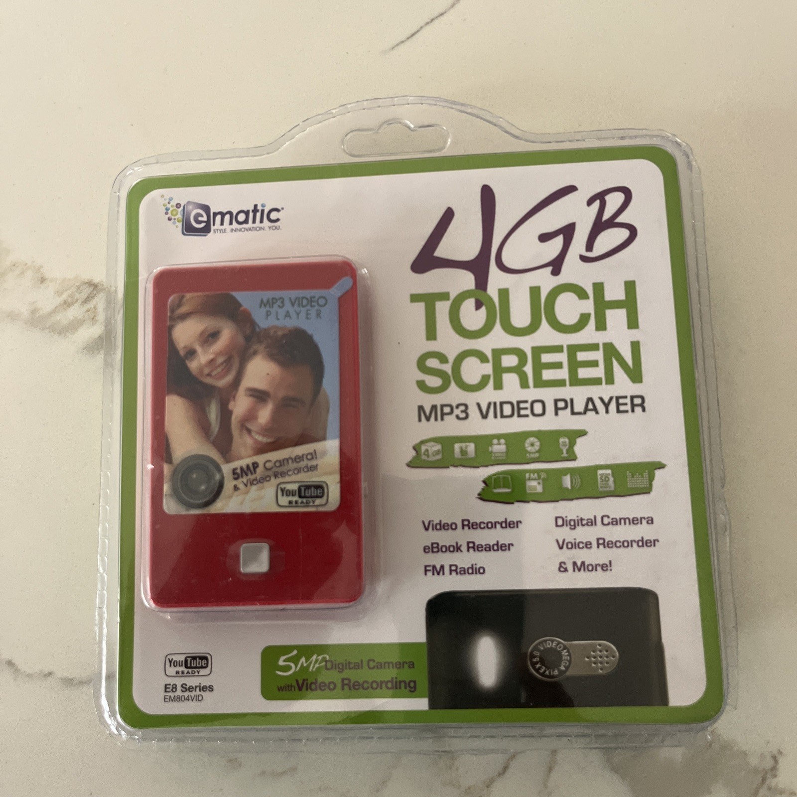 E8 Series Em804vid Red New & Sealed!!!
