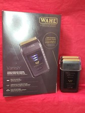 Wahl 5-Star Vanish Rechargeable Shaver Black - USED And In Excellent Condition.