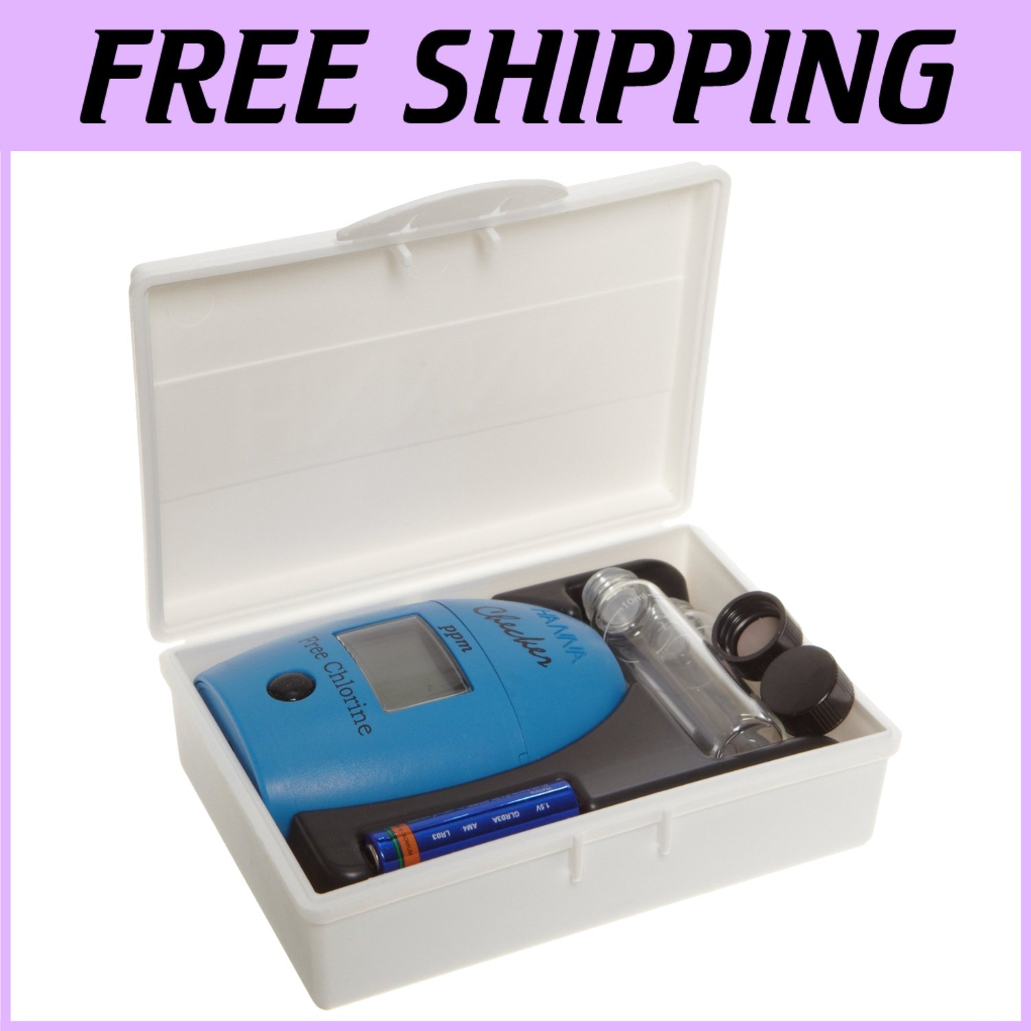 Professional Free Chlorine Testing - HI701 Colorimeter