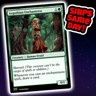 Argothian Enchantress - Custom Art Magic: The Gathering Playtest Card