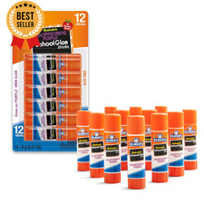 12 Pack Disappearing Purple School Glue Sticks Washable 6g Kids Craft Supplies
