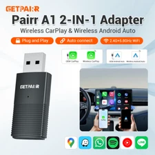 Wireless Carplay Android Auto Adapter 2 in 1 Mini Box *Plug&Play Wireless Dongle