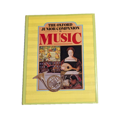 The Oxford Junior Companion to Music 2nd Ed by Michael Hurd 1979 Hardcover DJ VG