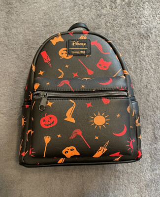 Hot Topic Loungefly Disney Hocus Pocus Halloween Mini Backpack