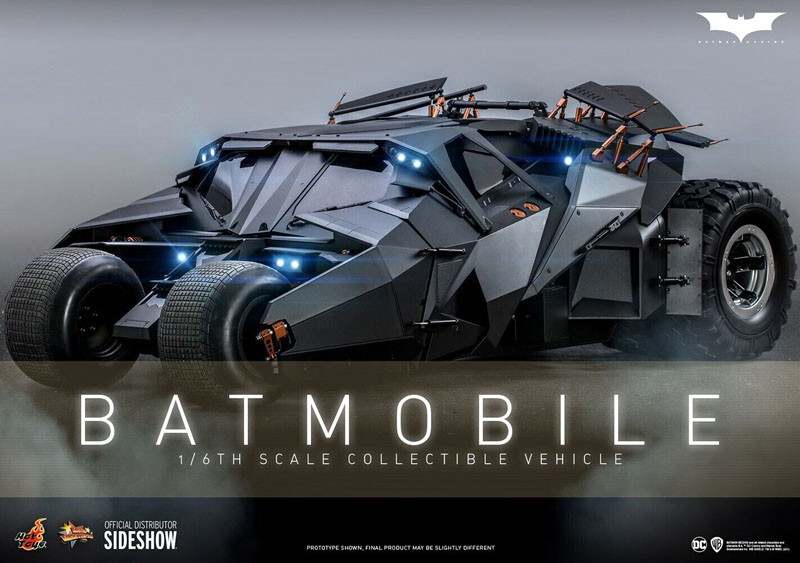 Perfect New Hot Toys MMS596 Batman Tumbler Batmobile 1/6