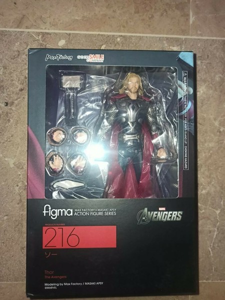 Max Factory Figma 216 Avengers Thor action figure original  New