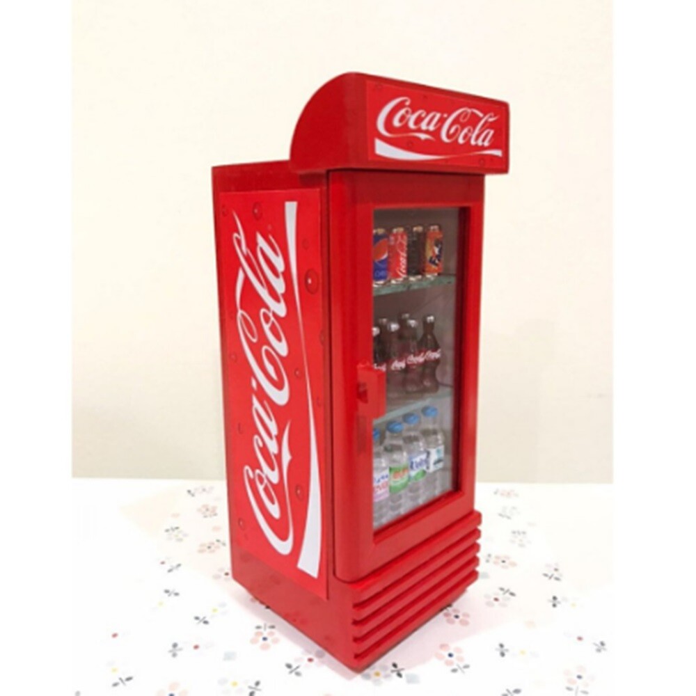 Fridge Coke Refrigerator Dollhouse Bottle Miniature Water Drinks Soda