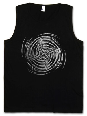 HYPNO SPIRAL III TANK TOP Labyrinth Mystic Hypnotic Esoterik Circle
