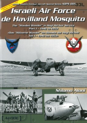 AirDOC ADPS 05: Israeli Air Force de Havilland Mosquito Flugzeug-Modellbau/Fotos