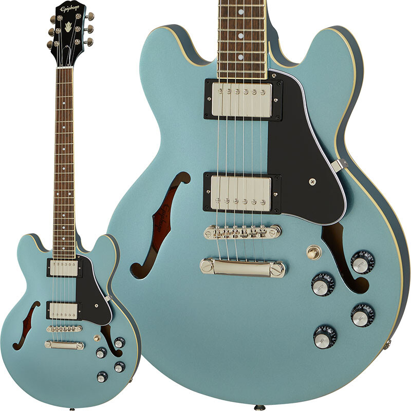 EPIPHONE ES-339 Pelham Blue E.Guitar Brand New Semi Acoustic Type