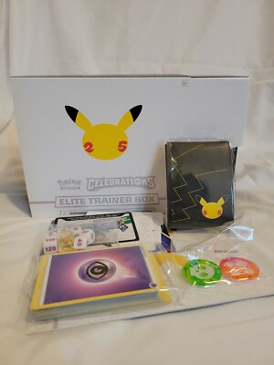 Pokémon TCG: 25th Anniversary Celebrations Elite Trainer Box Pokémon TCG: 25th Anniversary Celebrations Elite Trainer Box