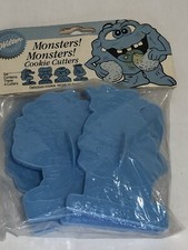 Vintage Wilton Monsters Monsters Cookie Cutters