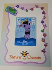 Kidd #134 Animal Crossing Amiibo Card Auth...