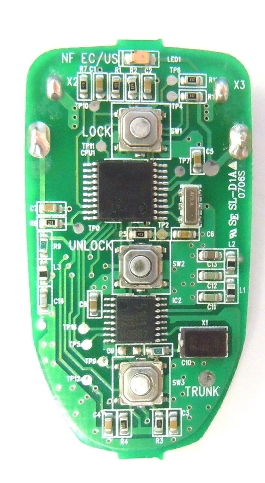 Kia OEM Optima controle remoto chaveiro 95430 2G200 clicker transmissor entrada controle de carro - Imagem 3 de 4