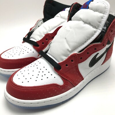 red black white and blue jordan ones