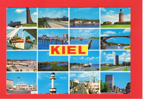 alte AK - KIEL - Schleswig Holstein - Ansichtskarte - 24103 - Stempel : 2.5.1973 - Afbeelding 1 van 1