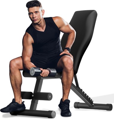 Adjustable Weight Bench for Home Gym Olympic Workout Bench with 700 LB Capacity