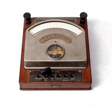 Historisches Stöpsel-Multimeter, Siemens & Halske ca 1920, Meßgerät für Sammler