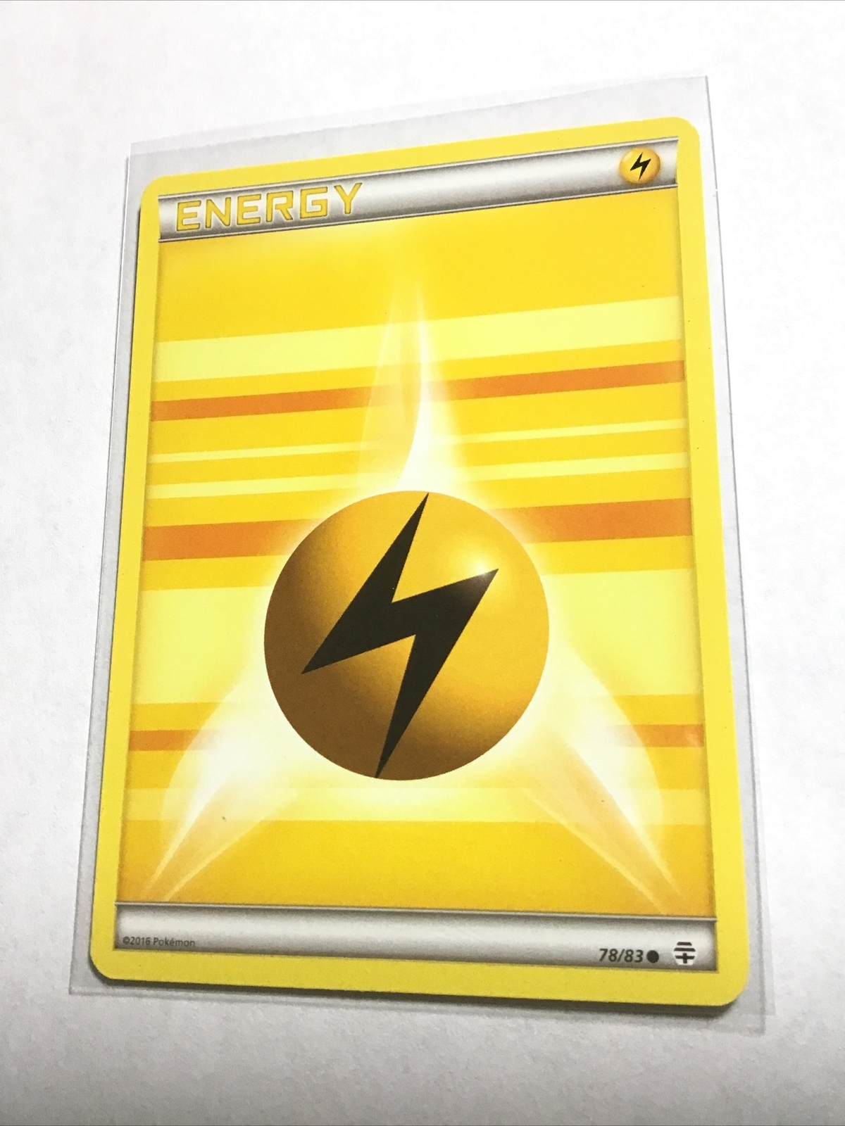 LIGHTNING ENERGY - 78/83 - XY GENERATIONS - Pokemon Card - LP