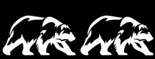 Polar Bear Vinyl Decal Car Truck Window Tumbler Laptop Tablet Notebook Mirror