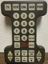 Tek Partner Universal Remote Control Big Button Works Model BW 0561
