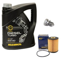 MotoröL ÖLfilter SH427P 5W40 5 Liter ÖLablassschraube FüR Audi Cabriolet A4