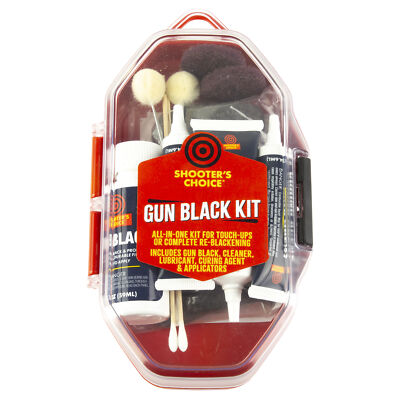 Shooter's Choice Gun Blackening Kit Liquid 3 Re-Blackening  Bonds Metal Touch Up