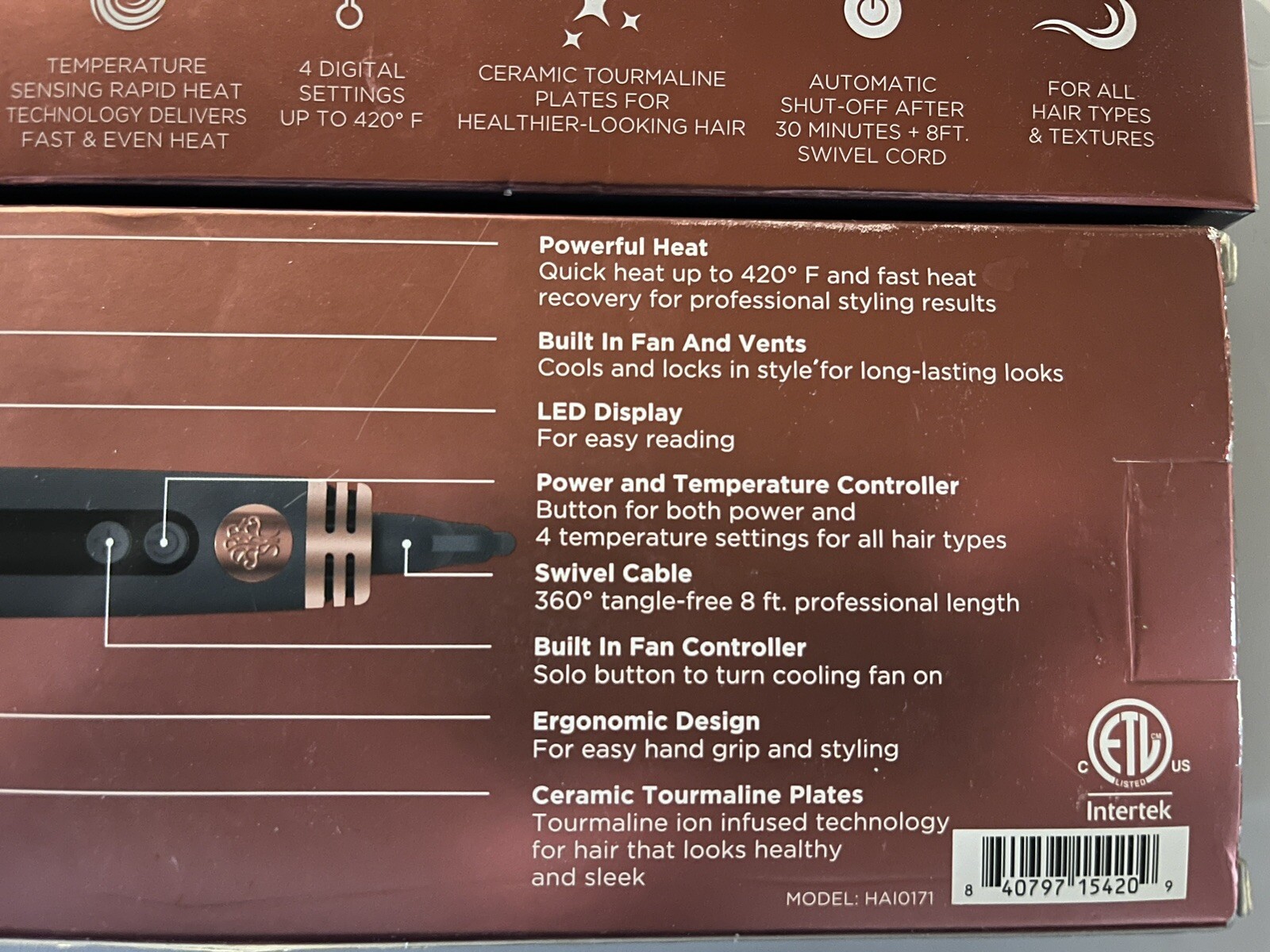 Hairitage by Mindy McKnight Go with the flow 2-in-one styler Open Box