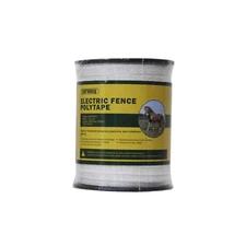 Farmily Electric Fence Polytape with 5 Conductors, 1/2 Inch 1.27cm Width, 656...