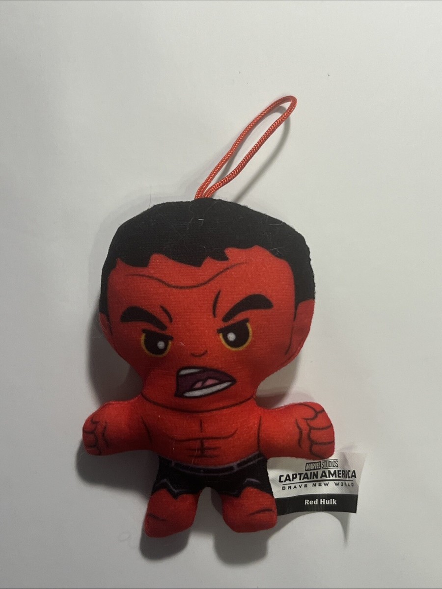 McDonald's 2024 Marvel Captain America Red Hulk Plush Happy Meal