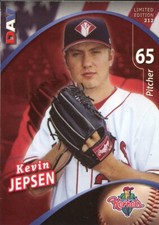 2009 DAV Cedar Rapids Kernels KEVIN JEPSEN RC ANGELS