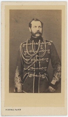CDV Pierre Petit Circa 1865. Alexander II, Kaiser Von Russland.