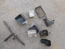 PIAGGIO APE D'EPOCA RICAMBI TELAIO SCATOLA FILTRO MARMITTA STERZO PORTA FARI 50