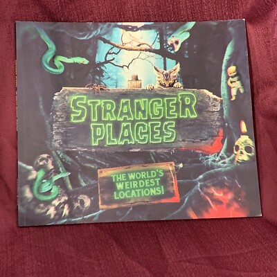 STRANGE WORLDS AMAGING RLACES 図鑑 本 Strange world amazing places